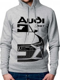 Audi RS7 4K8 Férfi Kapucnis Pulóver