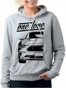 Ford Mustang 6gen One Love Női Kapucnis Pulóver