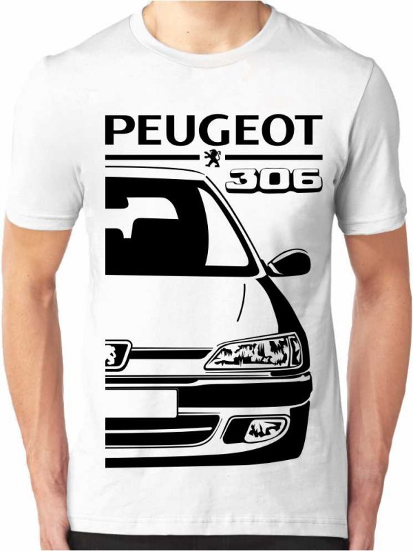 Peugeot 306 Facelift 1997 Vyriški marškinėliai