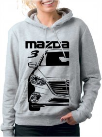 Mazda 3 Gen3 Ženski Pulover s Kapuco