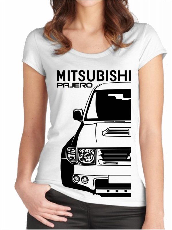Mitsubishi Pajero 3 Moteriški marškinėliai