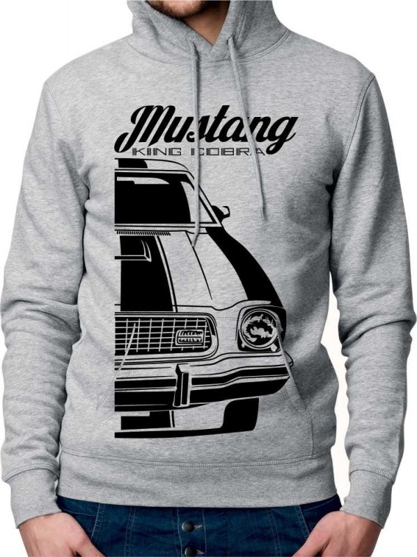Ford Mustang 2 King Cobra Herren Sweatshirt