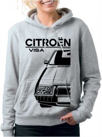 Citroën Visa Ženski Pulover s Kapuco
