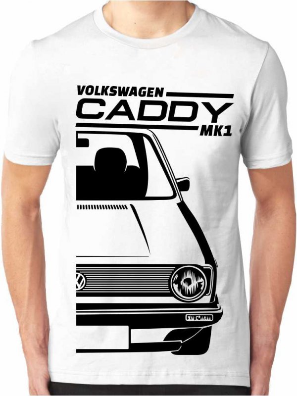 VW Caddy Mk1 Mannen T-shirt