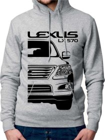 Lexus 3 LX 570 Férfi Kapucnis Pulóve
