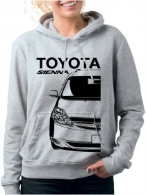 Toyota Sienna 2 Ženski Pulover s Kapuco