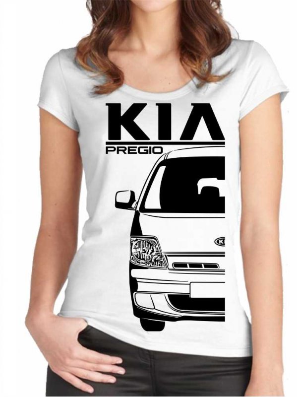 Kia Pregio Facelift Moteriški marškinėliai