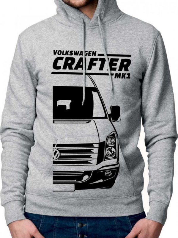 Sweat-shirt pour homme VW Crafter Mk1 facelift