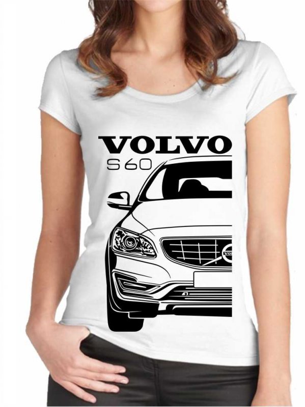 Volvo S60 2 Cross Country Moteriški marškinėliai