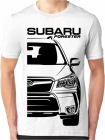 Subaru Forester 4 Facelift Pánské Tričko