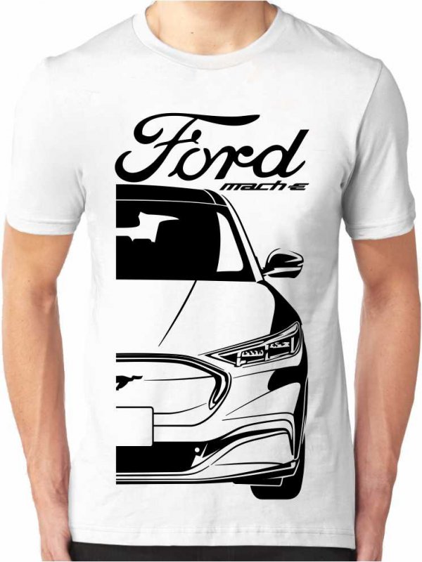 Ford Mustang Mach-E Vyriški marškinėliai