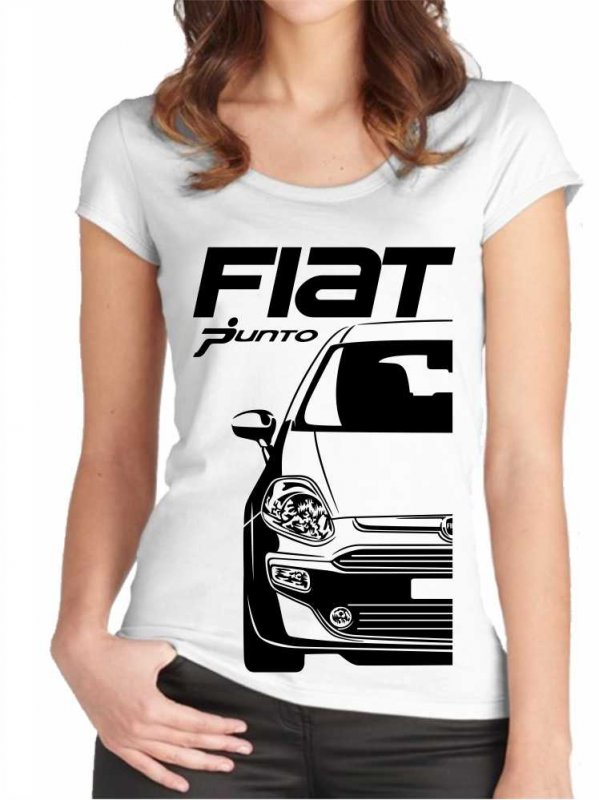 Fiat Punto 3 Facelift Dámske Tričko