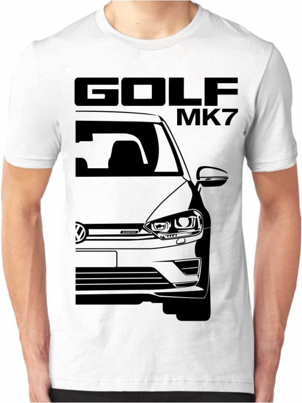 2XL -35% VW Golf Mk7 Sportsvan Pánske Tričko