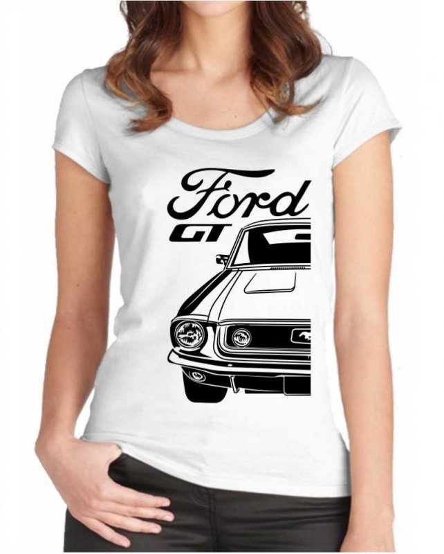 Ford Mustang GT Moteriški marškinėliai