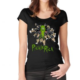 John Wick - Pickle Rick Koszulka Damska