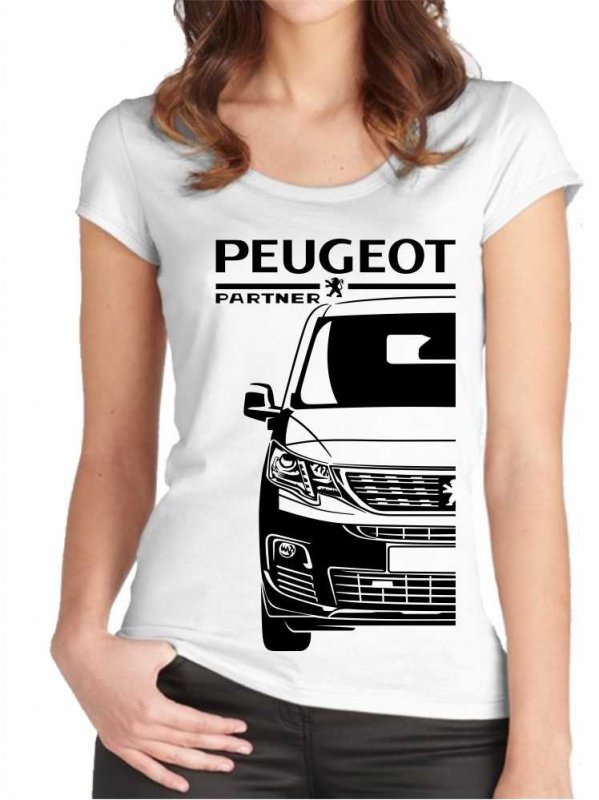 Peugeot Partner 3 Moteriški marškinėliai