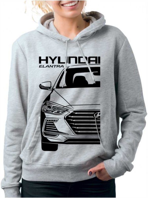 Hyundai Elantra 6 Sport Női Kapucnis Pulóver