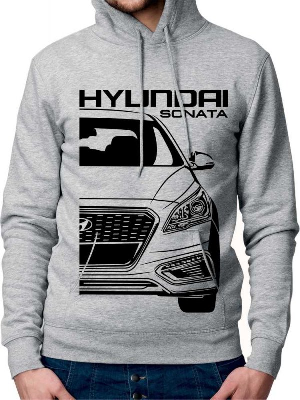 Hyundai Sonata 7 Facelift Heren Sweatshirt