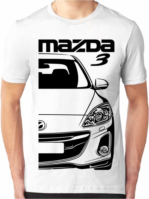 Mazda 3 Gen2 Facelift Vīriešu T-krekls
