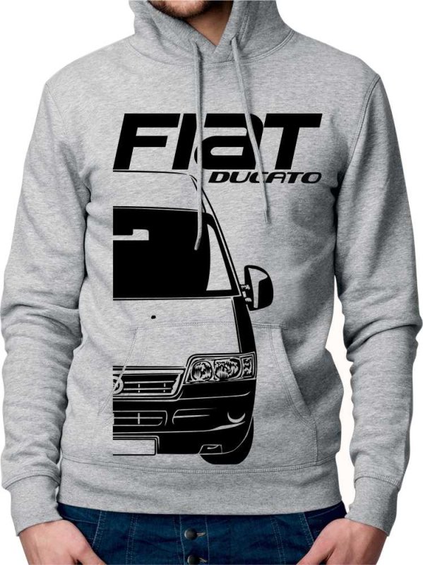 Fiat Ducato 2 Facelift Herren Sweatshirt