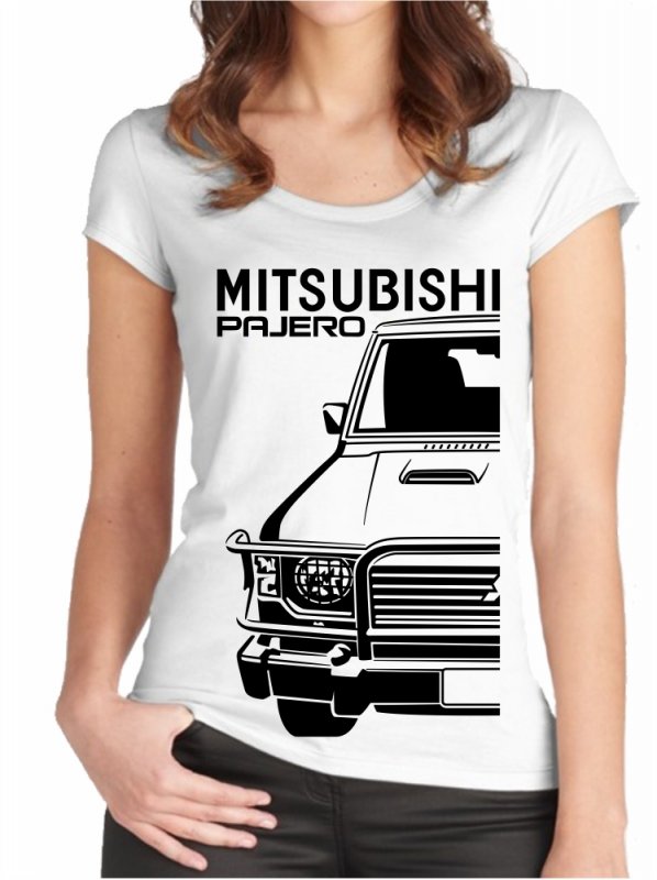 Mitsubishi Pajero 1 Moteriški marškinėliai