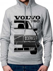 Volvo 760 Moški Pulover  s Kapuco