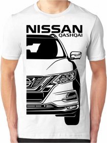 Nissan Qashqai 2 Facelift Vyriški marškinėliai