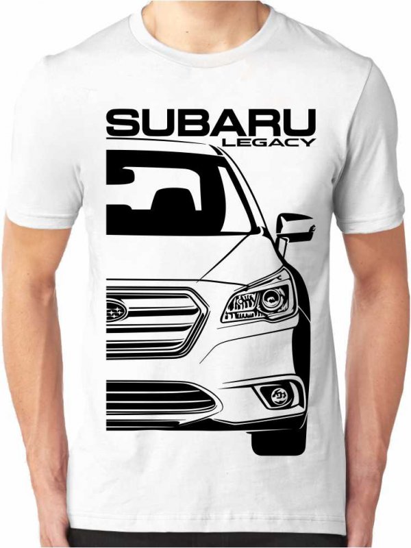 Subaru Legacy 6 Facelift Pánské Tričko