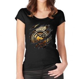 Gold Real Madrid Dámske Tričko
