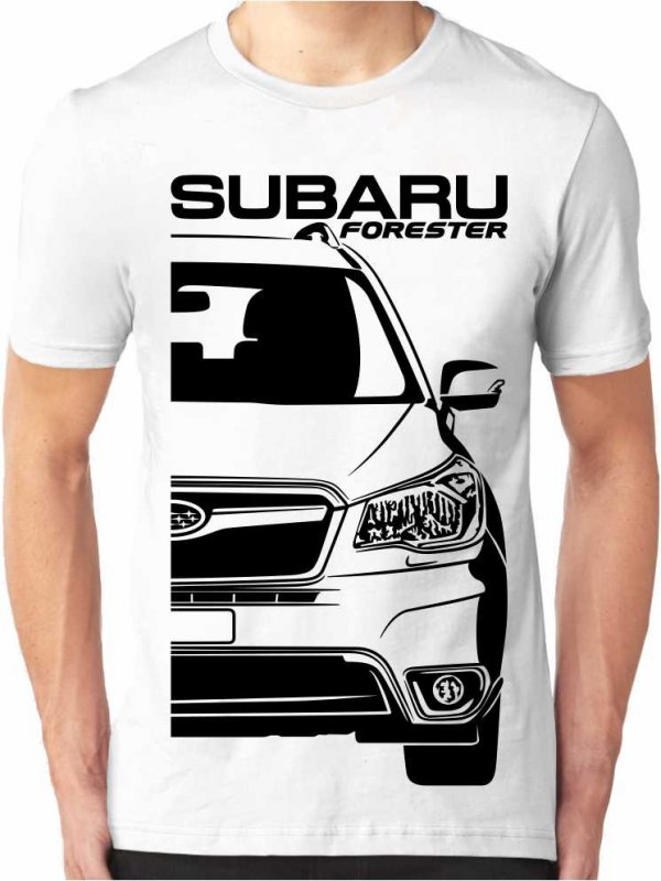 Subaru Forester 4 Vyriški marškinėliai