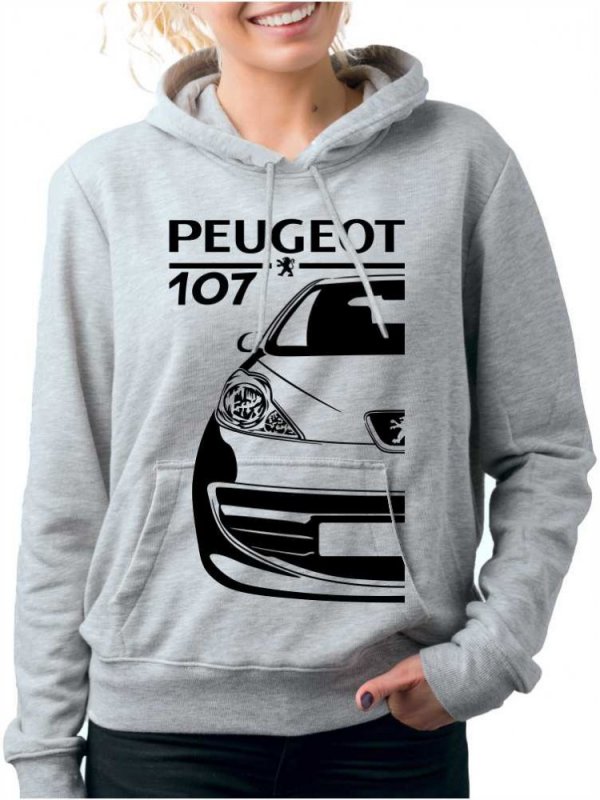Peugeot 107 Damen Sweatshirt
