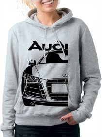 Audi R8 Női Kapucnis Pulóver