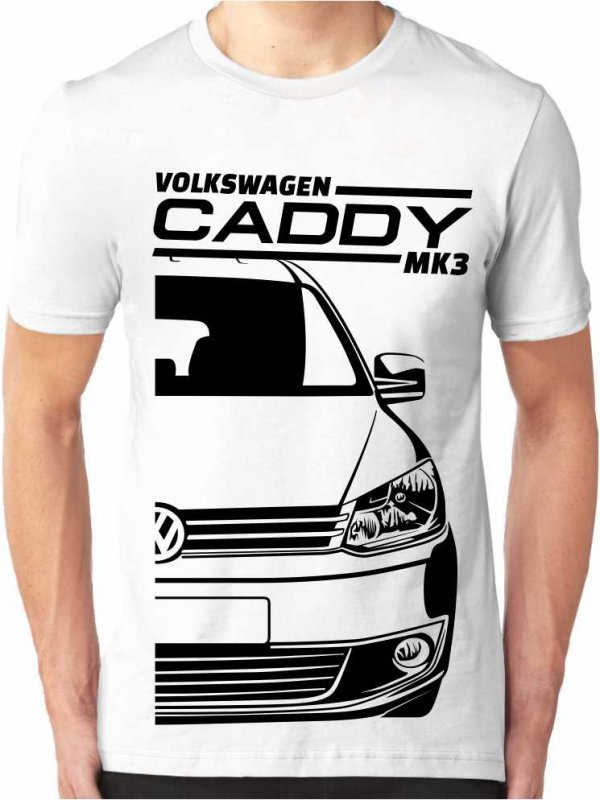 VW Caddy Mk3 Facelift 2015 - T-shirt pour hommes