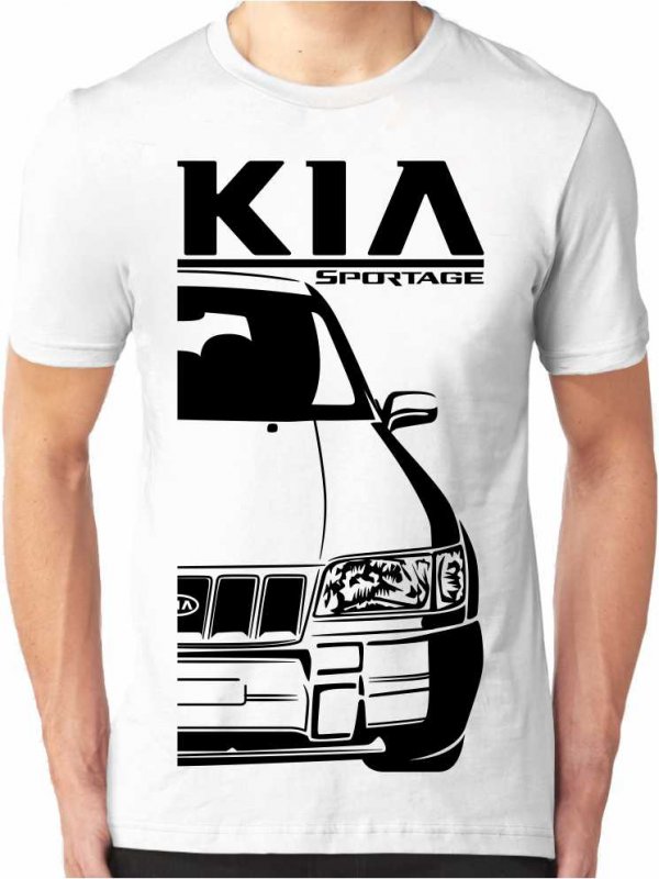 Kia Sportage 1 Facelift Vīriešu T-krekls
