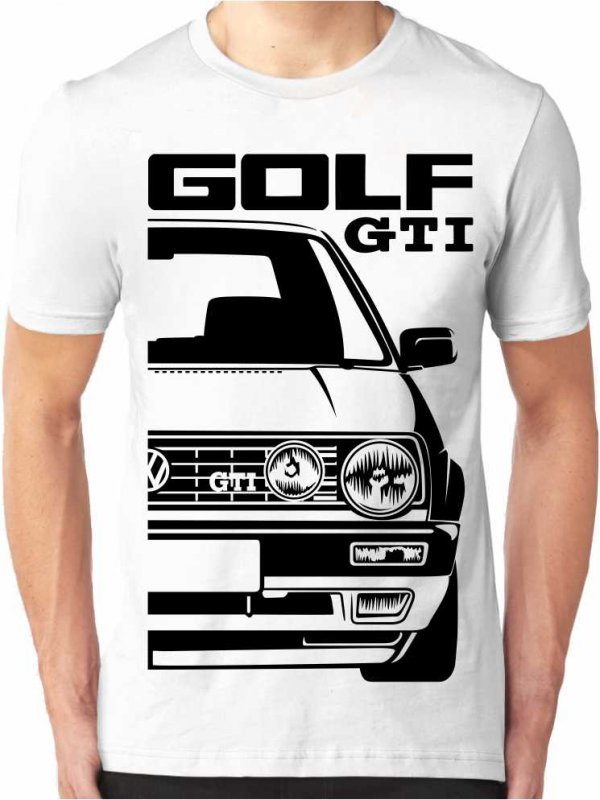 VW Golf Mk2 GTI Pánske Tričko