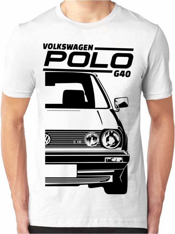 VW Polo Mk2 GT G40 Pánske Tričko