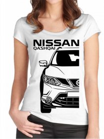 Nissan Qashqai 2 Moteriški marškinėliai