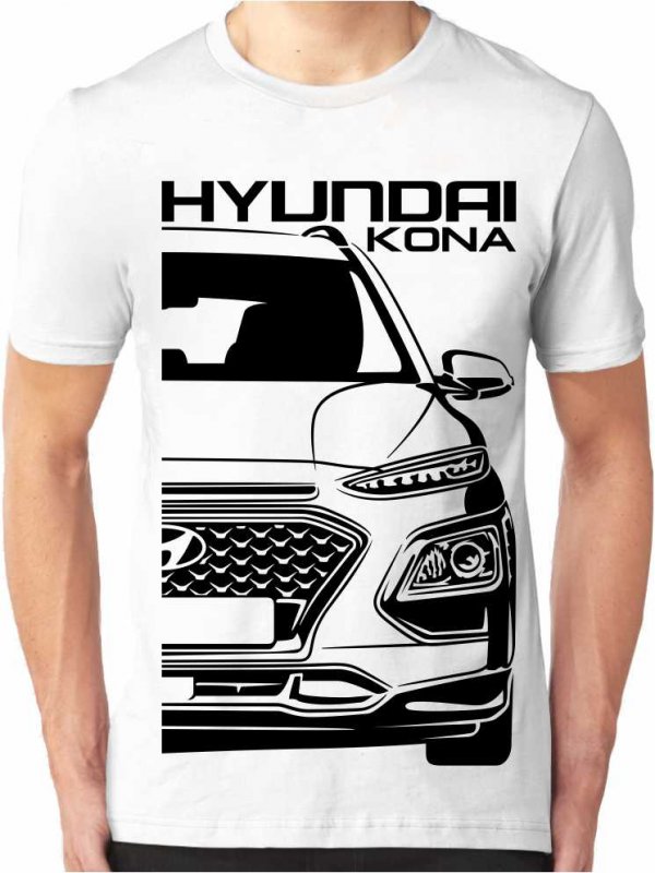 Hyundai Kona Pánske Tričko
