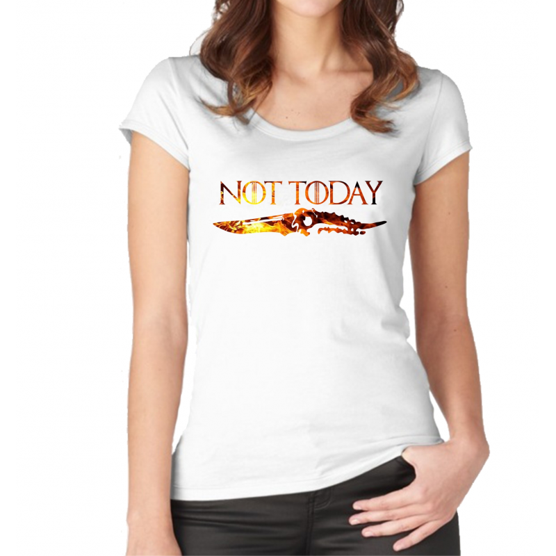 Not Today Fire Γυναικείο T-shirt