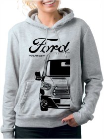 Ford Transit Mk8 Női Kapucnis Pulóver