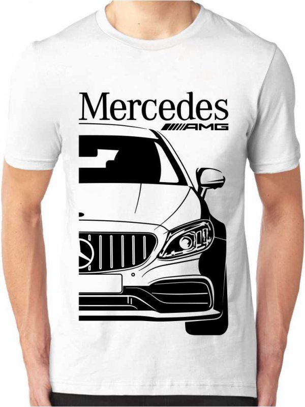 Mercedes AMG W205 Facelift Heren T-shirt