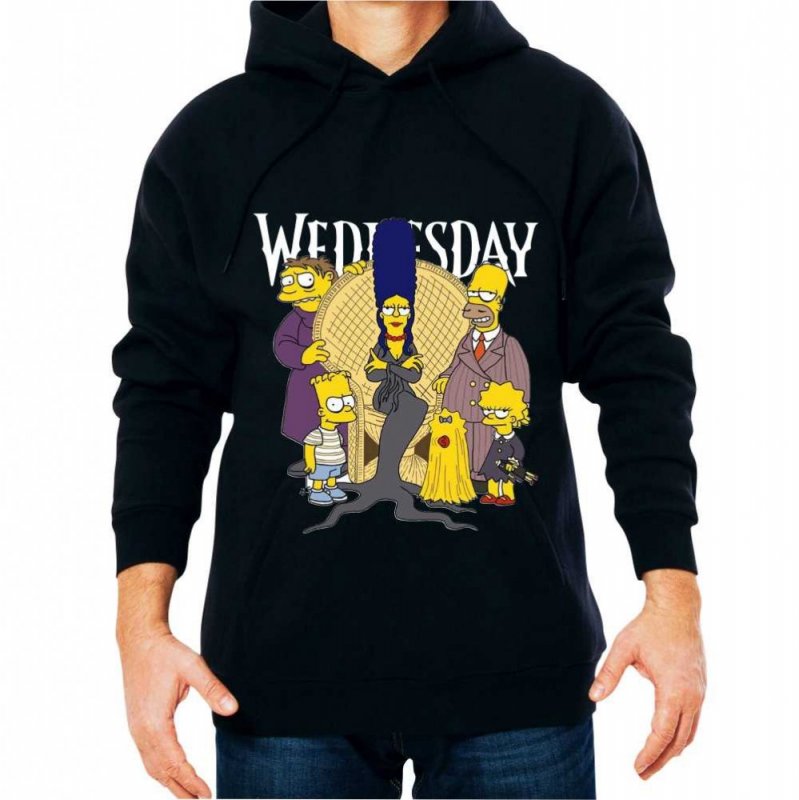 Wednesday Simpsons Bluza Męska