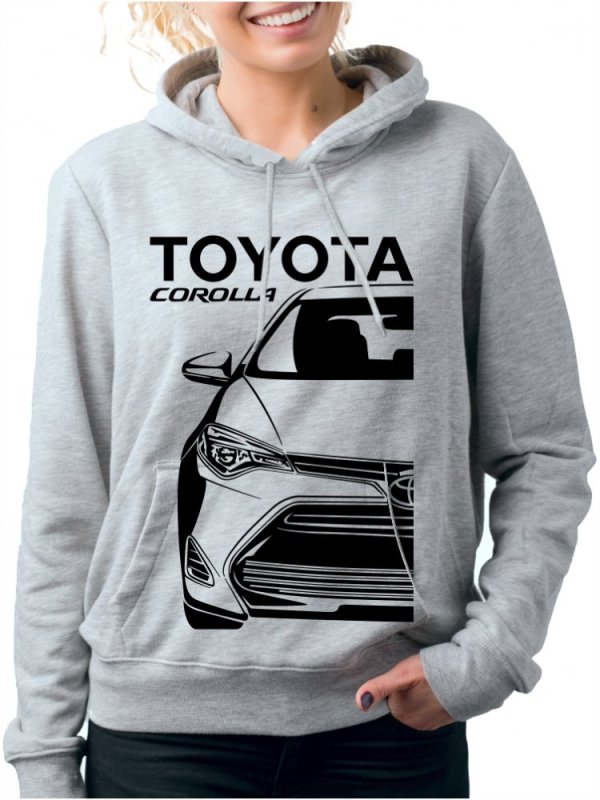Toyota Corolla 12 Ženski Pulover s Kapuco