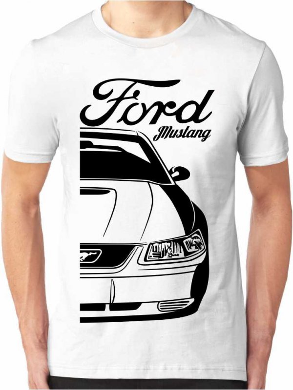 T-Shirt pour hommes Ford Mustang 4 New Edge