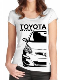 Toyota Aygo Facelift 1 Dámske Tričko