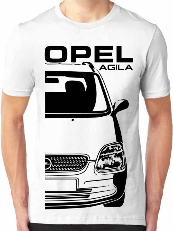 Opel Agila 1 Vyriški marškinėliai