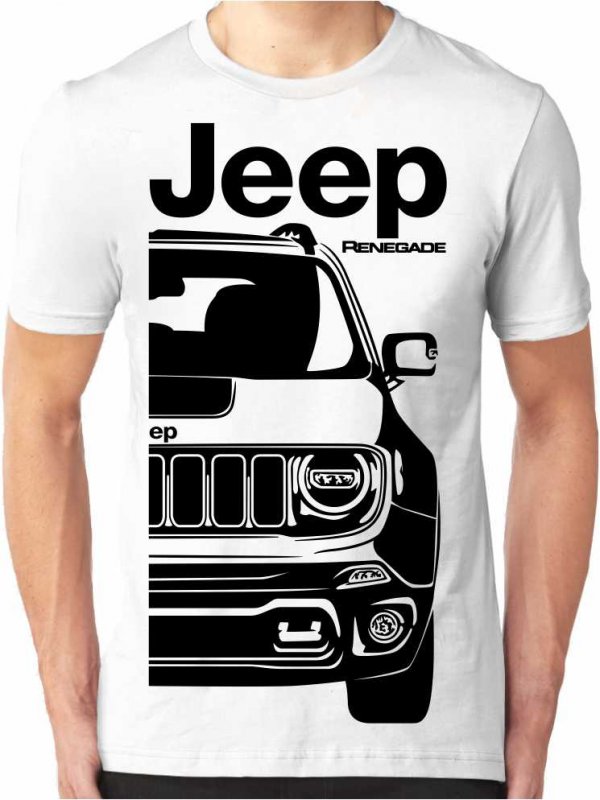 Jeep Renegade Facelift Vīriešu T-krekls