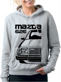 Mazda 626 Gen1 Ženski Pulover s Kapuco