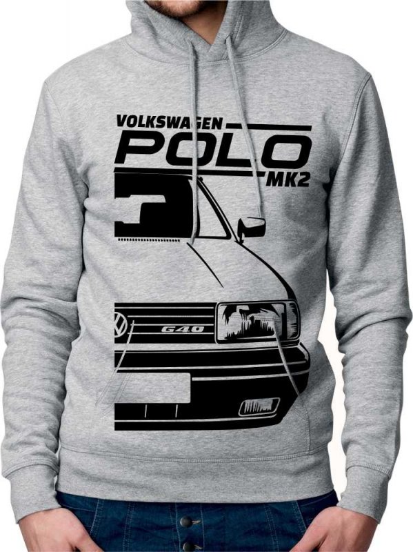Sweat-shirt pour homme VW Polo Mk2 2F G40