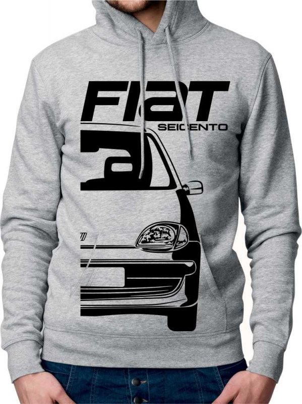 Sweat-shirt ur homme Fiat Seicento